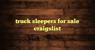 truck sleepers for sale craigslist
