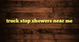 truck stop showers near me