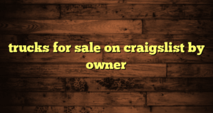 trucks for sale on craigslist by owner