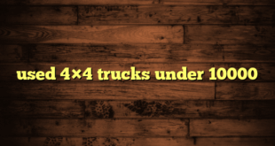 used 4×4 trucks under 10000