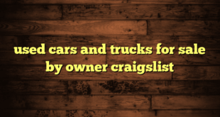used cars and trucks for sale by owner craigslist