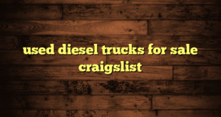 used diesel trucks for sale craigslist