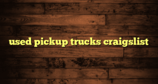 used pickup trucks craigslist