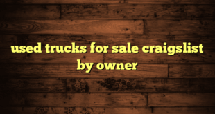 used trucks for sale craigslist by owner