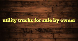 utility trucks for sale by owner
