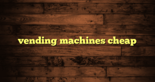 vending machines cheap