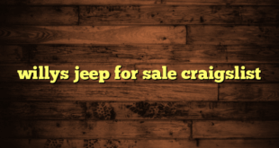 willys jeep for sale craigslist