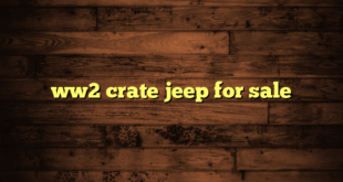 ww2 crate jeep for sale