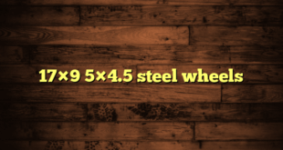 17×9 5×4.5 steel wheels