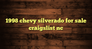 1998 chevy silverado for sale craigslist nc