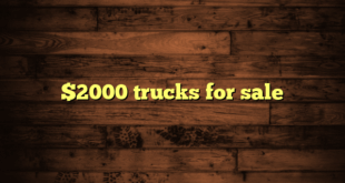 $2000 trucks for sale