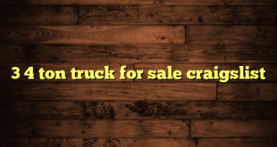3 4 ton truck for sale craigslist