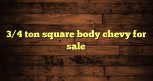 3/4 ton square body chevy for sale