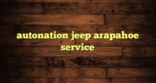 autonation jeep arapahoe service