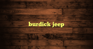 burdick jeep