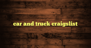 car and truck craigslist