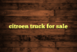 citroen truck for sale