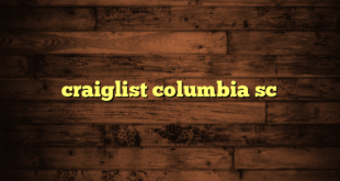 craiglist columbia sc
