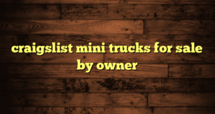 craigslist mini trucks for sale by owner