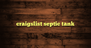 craigslist septic tank