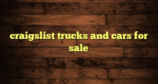 craigslist trucks and cars for sale