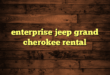 enterprise jeep grand cherokee rental