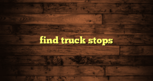 find truck stops