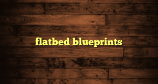 flatbed blueprints