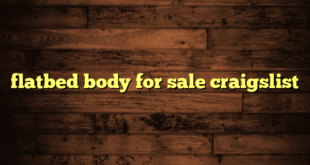 flatbed body for sale craigslist