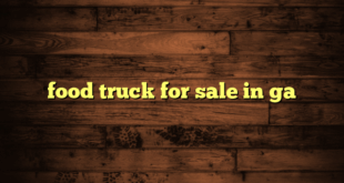 food truck for sale in ga