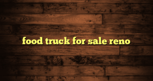 food truck for sale reno