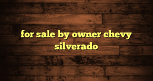 for sale by owner chevy silverado