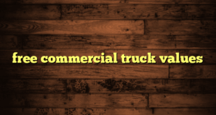 free commercial truck values