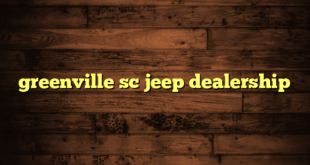greenville sc jeep dealership