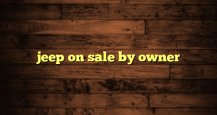 jeep on sale by owner