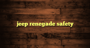 jeep renegade safety