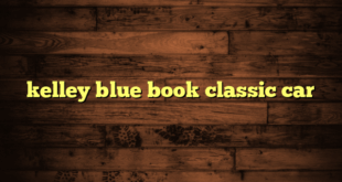 kelley blue book classic car