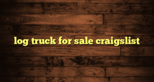log truck for sale craigslist