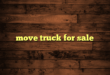 move truck for sale