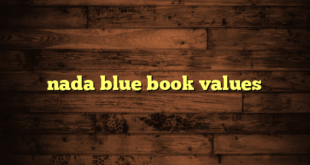nada blue book values