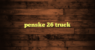 penske 26 truck