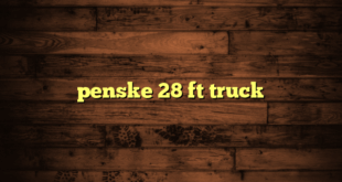 penske 28 ft truck