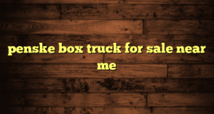 penske box truck for sale near me