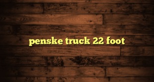 penske truck 22 foot