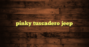pinky tuscadero jeep