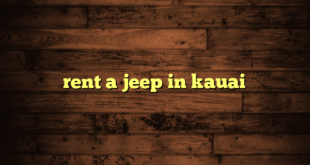rent a jeep in kauai