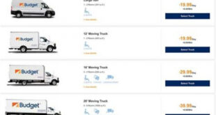 rental truck prices