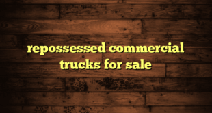 repossessed commercial trucks for sale