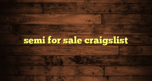 semi for sale craigslist