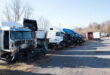 semi salvage yard